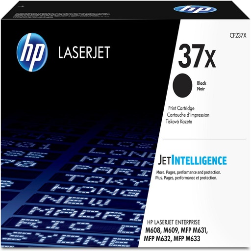 [32632] [CF237X] HP LaserJet M608n/dn/x Toner Negro nº37x