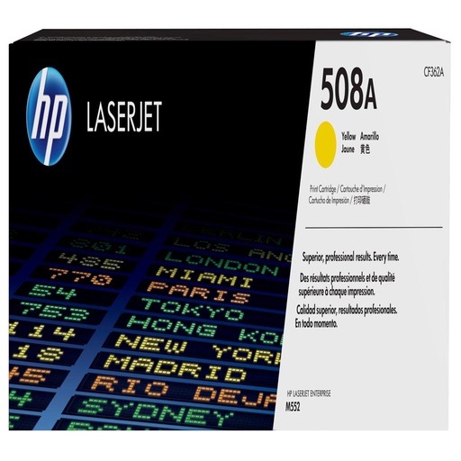 [30425] [CF362A] HP Laserjet M552/M553 Toner 508A Amarillo 5.000 paginas estandard