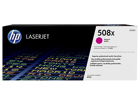 [30429] [CF363X] HP Laserjet M553 Toner 508X Magenta 9.500 paginas alta capacidad
