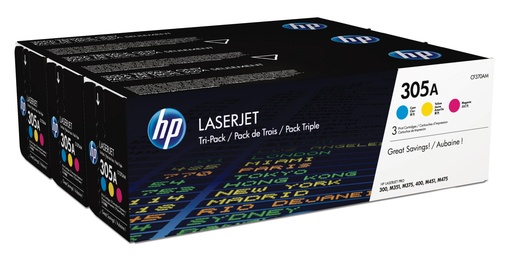 [18992] [CF370AM] HP TONER LASER TRICOLOR 305A
