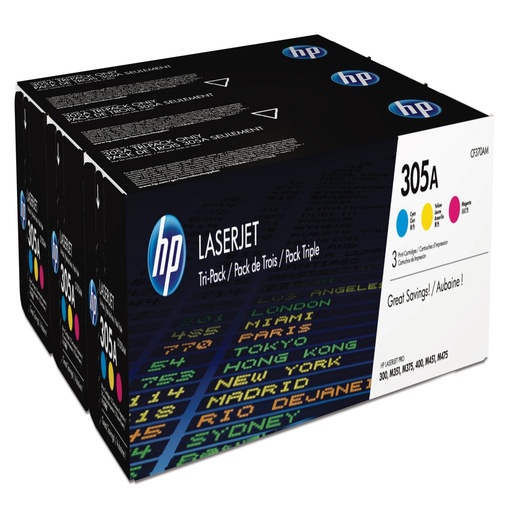 [18992] [CF370AM] HP TONER LASER TRICOLOR 305A