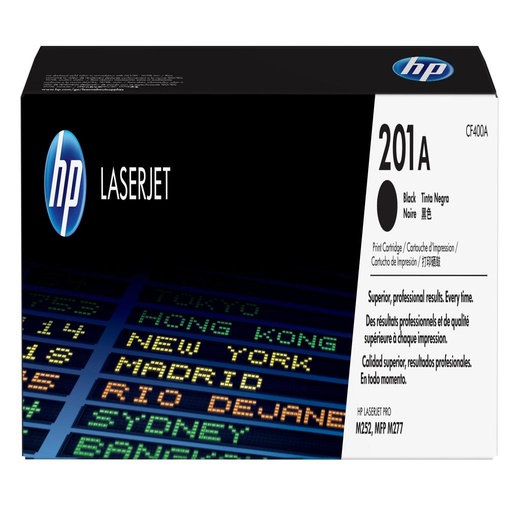 [30380] [CF400A] HP Laserjet Pro M252, M277 MFP 201A Toner Negro  1500 PaG.