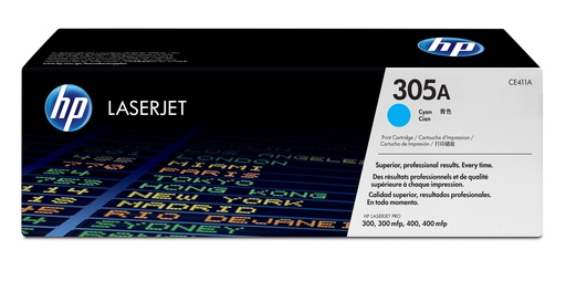 [15043] HP Color Laserjet Pro 300/400 Toner Cian 305A