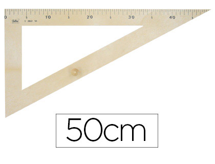 [76233] Cartabon para encerado faibo de plastico imitacion madera 50 cm
