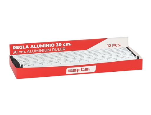 [230673] Regla aluminio safta 30 cm