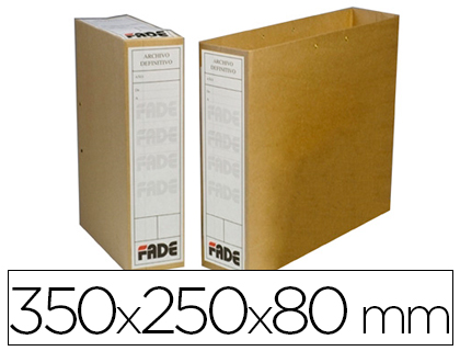 [43606] Bolsa archivo definitivo fade folio kraft bicolor