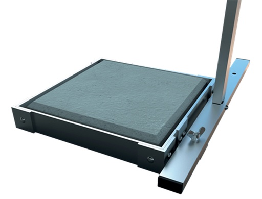 [160283] Soporte para baldosa nobo sin peso para pantalla separadora nobo premium plus