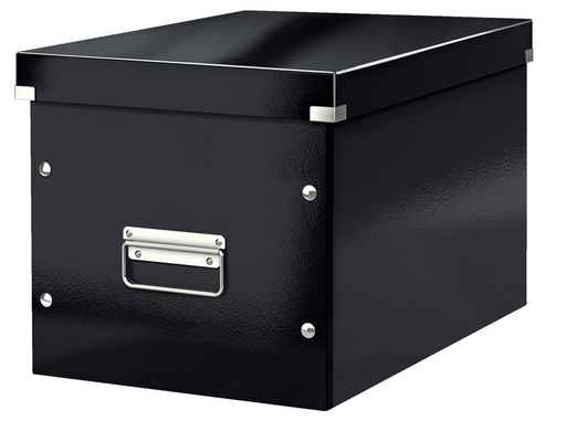 [241094] Caja almacenamiento leitz click & store cubica grande color negro 320x360x310 mm