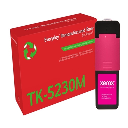 [006R04806] XEROX Everyday Remanufactured Toner Magenta para Kyocera TK-5230M