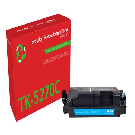 [62292] [006R04812] XEROX Everyday Remanufactured Toner Cian para Kyocera TK-5270C