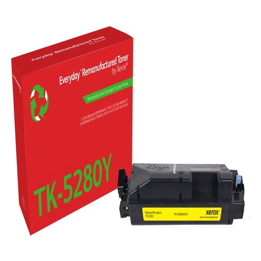 [62299] [006R04819] XEROX Everyday Remanufactured Toner Amarillo para Kyocera TK-5280Y
