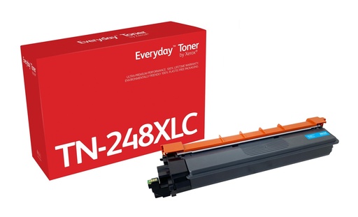 [62442] [006R04876] XEROX Everyday Toner Cian para Brother TN248XLC, High Capacity