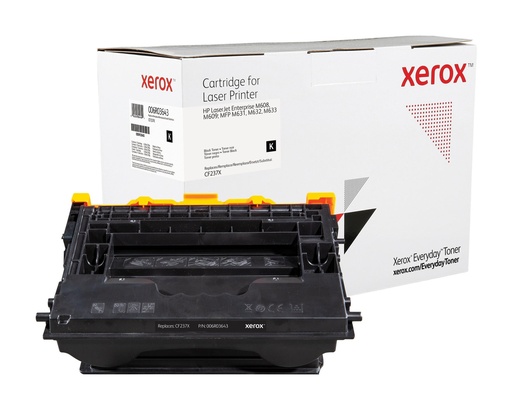 [40694] [006R03643] XEROX Everyday Toner para HP LJM608 (CF237X) 37X Negro