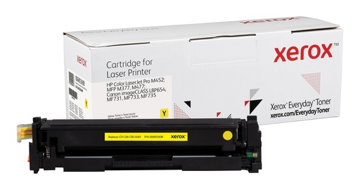 [40796] [006R03698] XEROX Everyday Toner para HP 410A Color LaserJet Pro M452. MFP M377(CF412A CRG046Y) Amarillo
