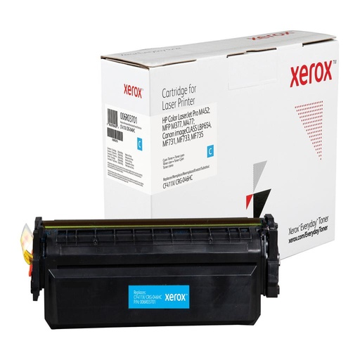 [40799] [006R03701] XEROX Everyday Toner para HP 410X Color LaserJet Pro M452. MFP M377(CF411X CRG046HC) Cian