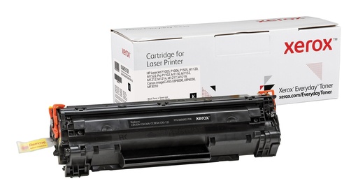 [40802] [006R03708] XEROX Everyday Toner para HP 35A36A85A LaserJet P1005(CB435A CB436A CE285A CRG125) Negro