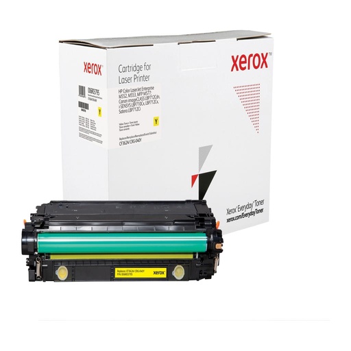 [40806] [006R03795] XEROX Everyday Toner para HP 508A Color LaserJet Enterprise M552(CF362A CRG040Y) Amarillo