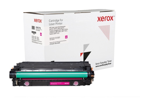 [40807] [006R03796] XEROX Everyday Toner para HP 508A Color LaserJet Enterprise M552(CF363A CRG040M) Magenta