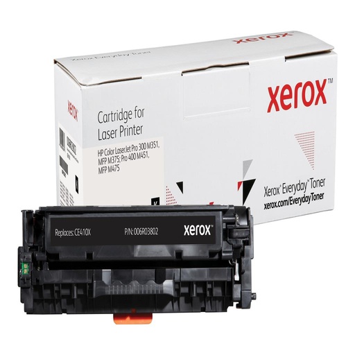 [40808] [006R03802] XEROX Everyday Toner para HP 305X Color LaserJet Pro 300 M351(CE410X) Negro