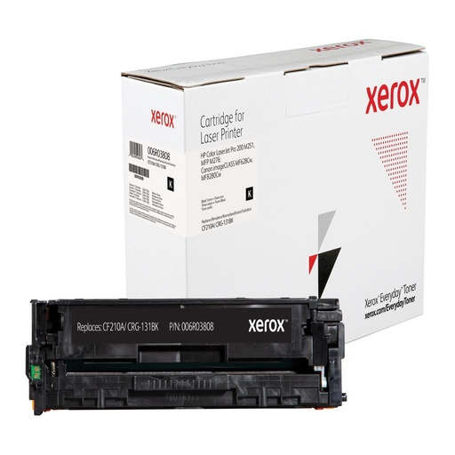 [40814] [006R03808] XEROX Everyday Remanufactured Toner para HP 131A (CF210A), Standard Capacity