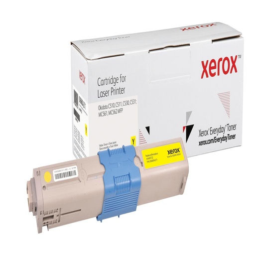 [006R04271] XEROX Everyday Toner Alto Rendimiento Amarillo  to OKI 44469722