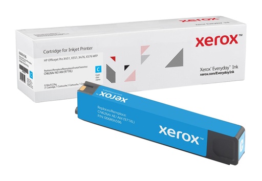 [44216] [006R04596] XEROX Everyday Toner Cian Para HPCN626AE nº971XL