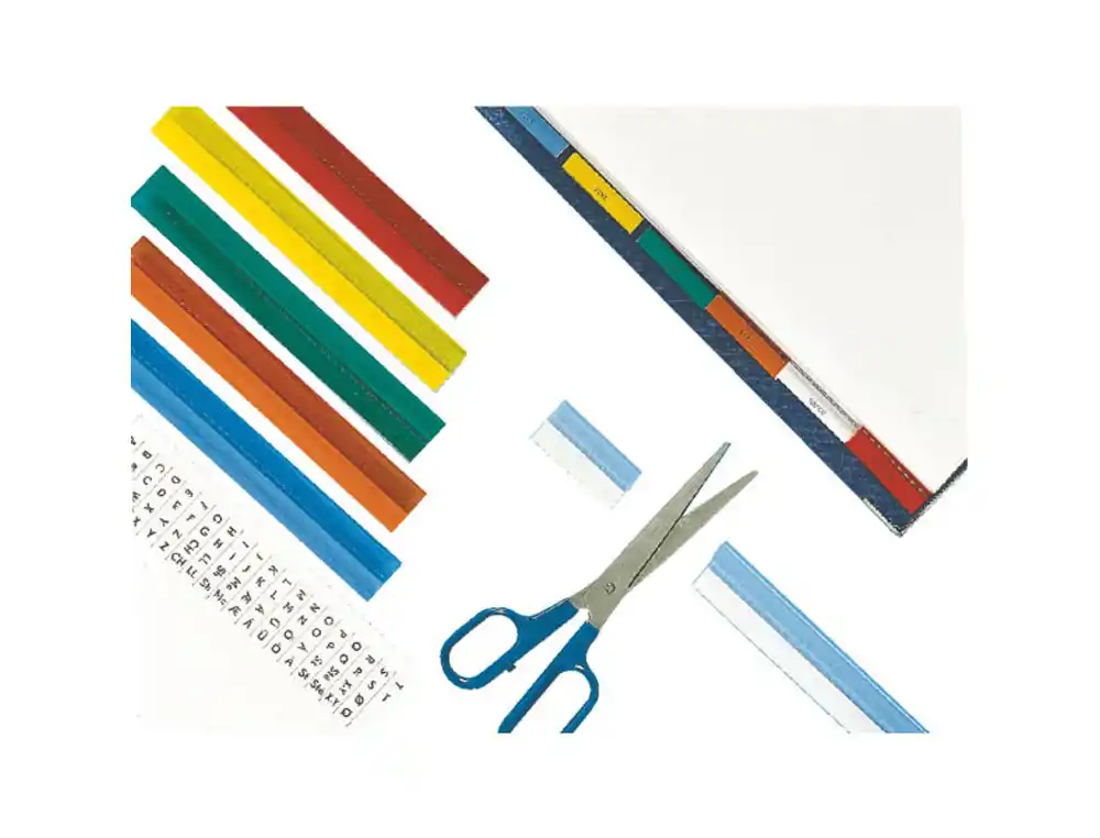 [242880] Indice adhesivo esselte plastico longitud 20 cm pack 5 unidades colores surtidos