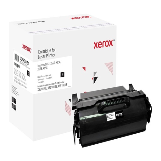 [44013] [006R04461] XEROX Everyday Toner Lexmark X651 X652 X654 (X651H21E X651H11E X651H04E) DESCATALOGADO