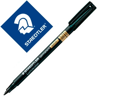 [300020] Rotulador staedtler lumocolor retroproyeccion punta de fibra permanente special 319-9 negro punta media
