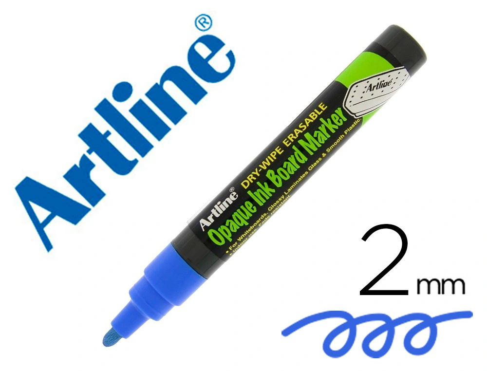 [156788] Rotulador artline pizarra epd-4 color azul opaque ink board punta redonda 2 mm