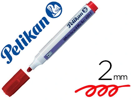[90310] Rotulador pelikan pizarra blanca whiteboard marker 409 rojo