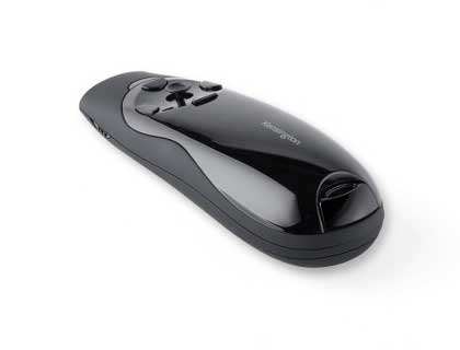 [58263] Puntero laser kensington y joystick haz de luz verde alcance 45 metros color negro