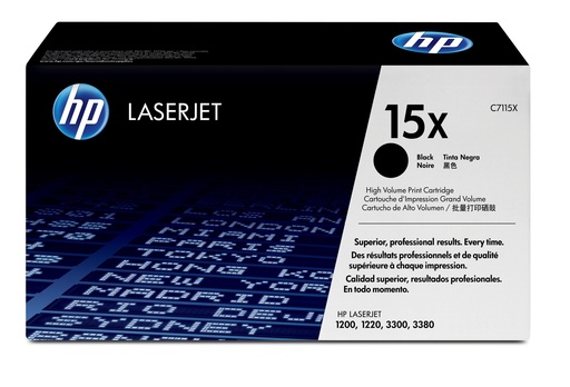 [7254] [C7115X] HP Laserjet /1200/1220/ 3300/3320/ 3330/3380 Toner Alta Capacidad, 3.500 Paginas