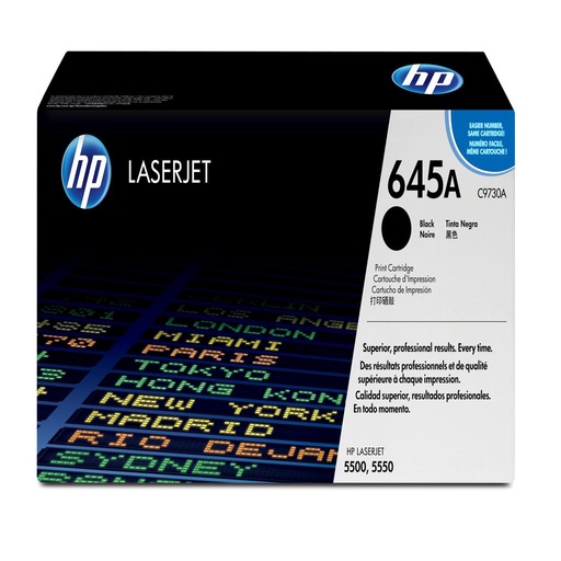[6760] [C9730A] HP Laserjet Color 5500/5550 Toner Negro, 13.000 Paginas