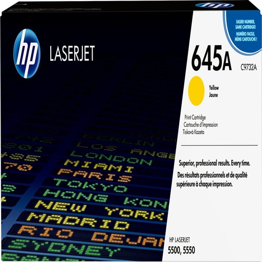 [6762] [C9732A] HP Laserjet Color 5500/5550 Toner Amarillo, 13.000 Paginas