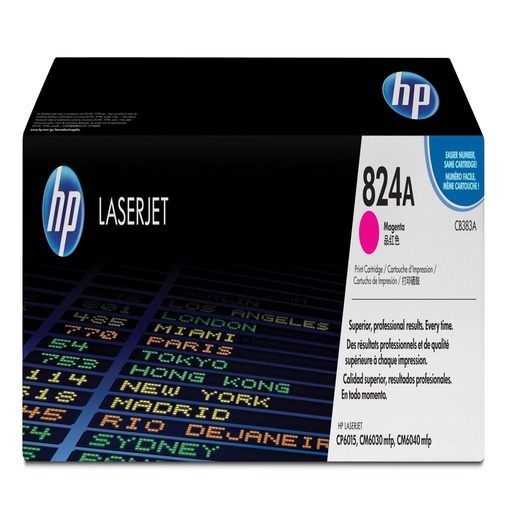 [12374] [CB383A] HP Laserjet Color CP6015, CM6030/6040 Toner Magenta-DESCATALOGADO