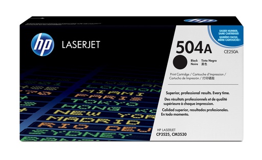 [12380] [CE250A] HP Laserjet CP3525 Toner Negro (5.000 paginas)