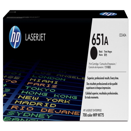 [17927] [CE340A] HP LaserJet Interprise 700MFP/M775 Toner Negro 651A