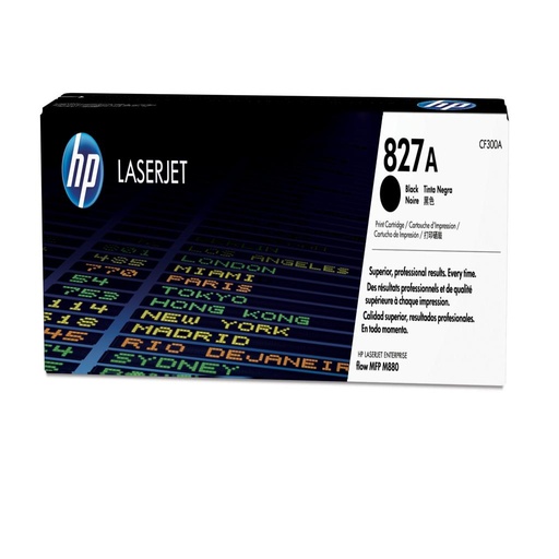 [32161] [CF300A] HP LaserJet MFP M880 nº827A Toner Negro 29.500 paginas
