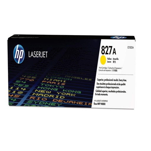 [30924] [CF302A] HP LaserJet MFP M880 nº827A Toner Amarillo 32.000 paginas