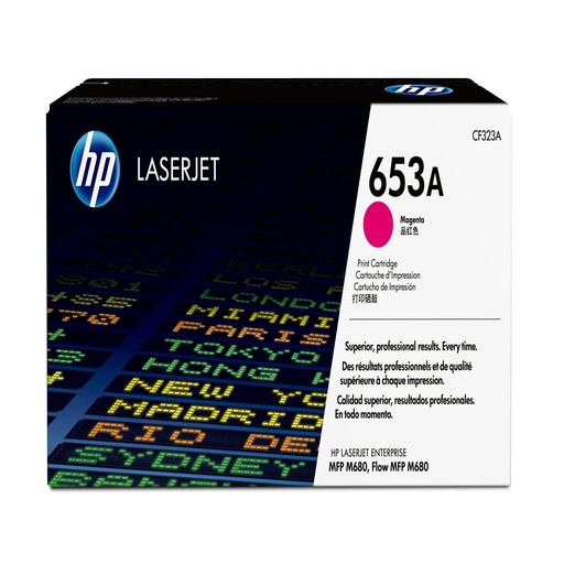 [30469] [CF323A] HP LaserJet Enterprise Flow MFP M680f 653A Toner Magenta