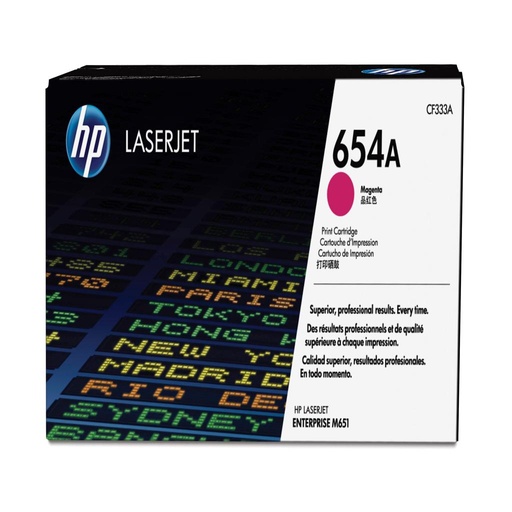 [20009] [CF333A] HP LaserJet 654A Toner Magenta
