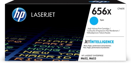 [32681] [CF461X] HP LaserJet Enterprise M652 Toner Cyan Alto 656X