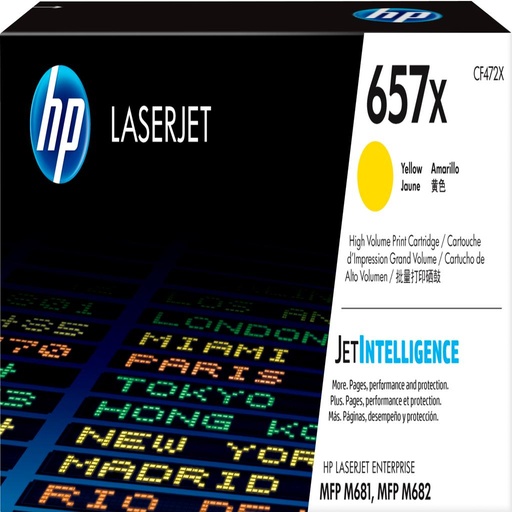 [32686] [CF472X] HP LaserJet Enterprise MFP M681 Toner Amarillo Alto 657X