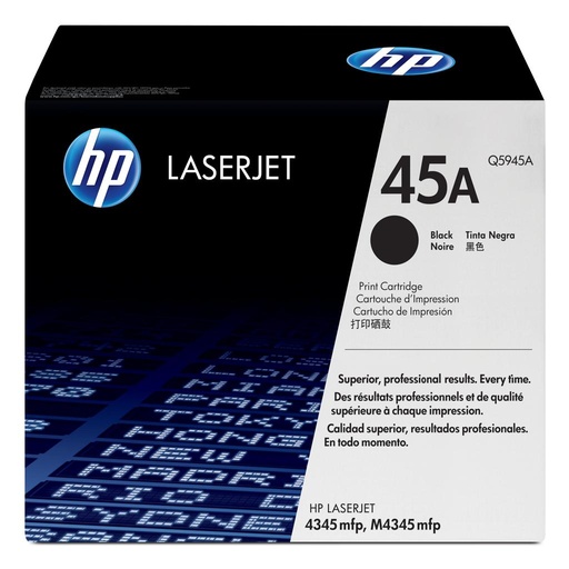 [4721] [Q5945A] HP Laserjet 4345MFP Toner, 18.000 Paginas 45A