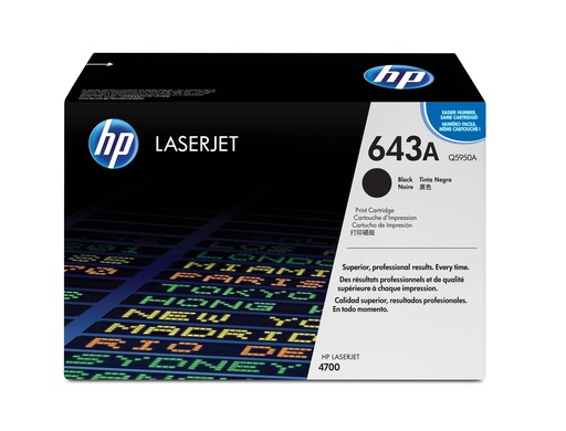 [5759] [Q5950A] HP Laserjet Color 4700 Toner Negro, 11.000 Paginas