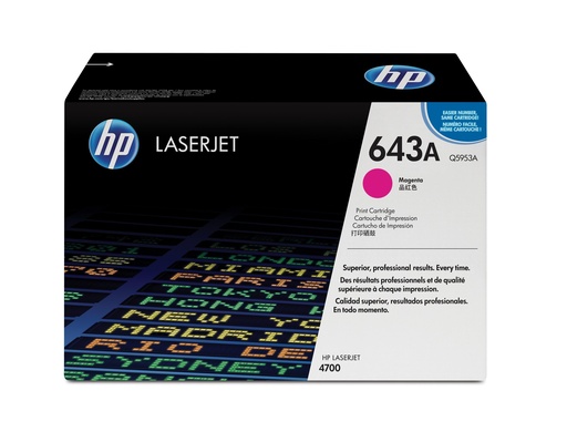 [5762] [Q5953A] HP Laserjet Color 4700 Toner Magenta, 10.000 Paginas
