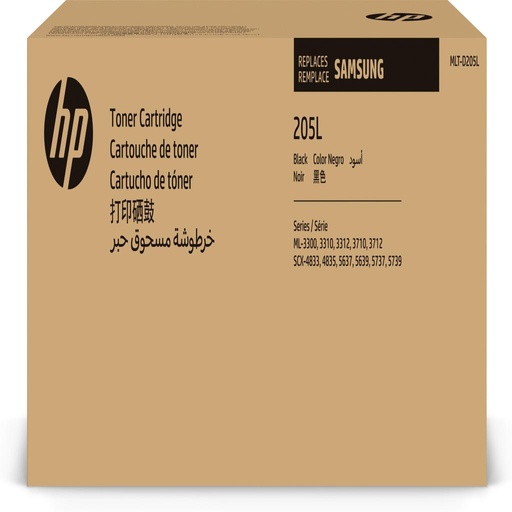 [80192] [SU963A] HP - SAMSUNG TONER LASER ML-3310/3710 NEGRO 5.000 PAGINAS