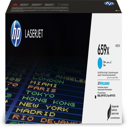 [39765] [W2011X] HP Color Laserjet M856 Toner Cian 659X