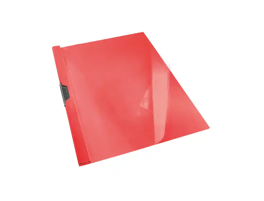[242820] Carpeta esselte clipfiles pinza lateral pvc din a4 clip metal lomo 6 mm color rojo